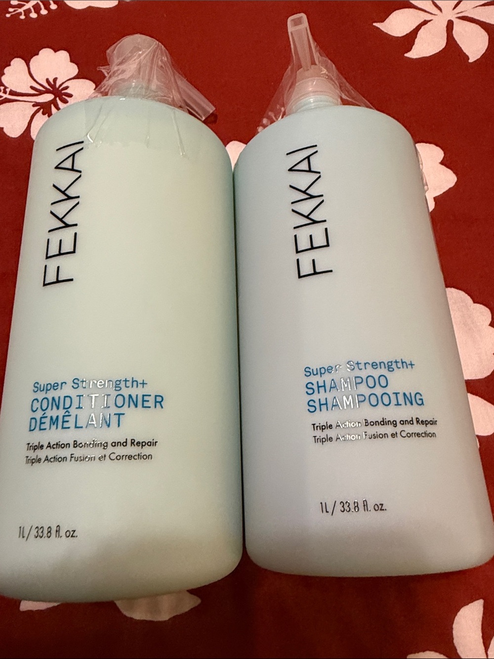FEYKAI Super Strength+ Shampoo & Conditioner Set - Light Blue